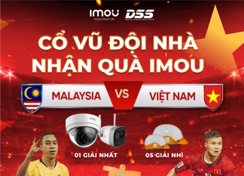 MINIGAME IMOU_DSS đồng hành cùng đội tuyển Việt Nam