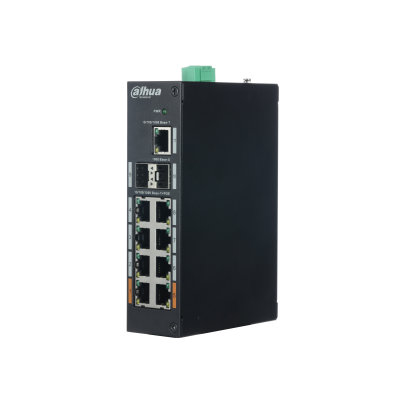 11-Port Gigabit Switch with 8-Port PoE (Unmanaged)