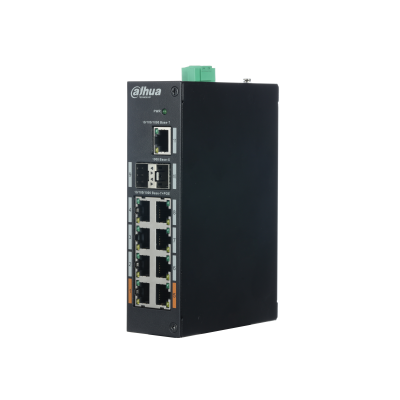 11-Port Gigabit Switch with 8-Port PoE (Unmanaged)